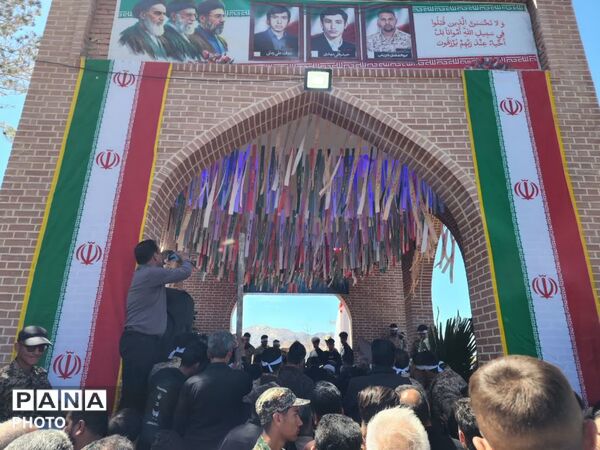 تشییع باشکوه  دومین شهید ابرکوه