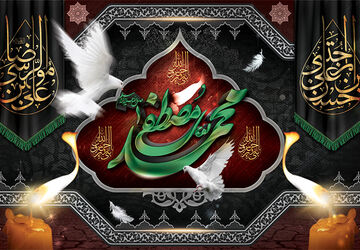 مراسم عزاداری دانش آموزی در دبیرستان شاهد