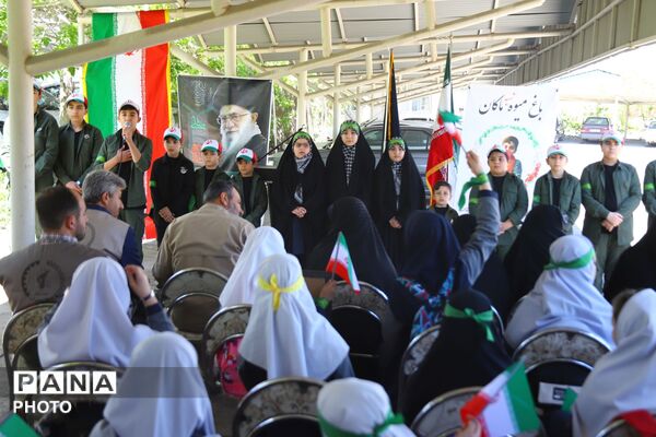 احداث باغ میوه به یاد شهید دانش‌آموز «ماکان نصیری»