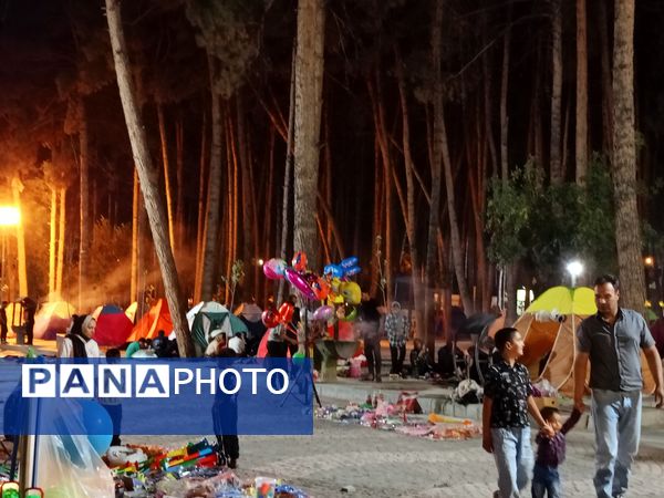 تابستان و شور و شوق مسافران در کاشمر