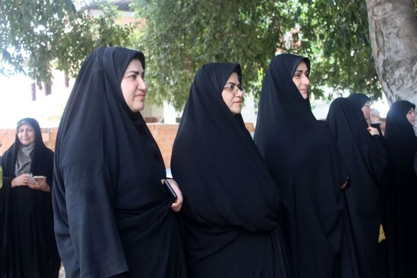 پیاده‌روی جاماندگان اربعین در گلوگاه 