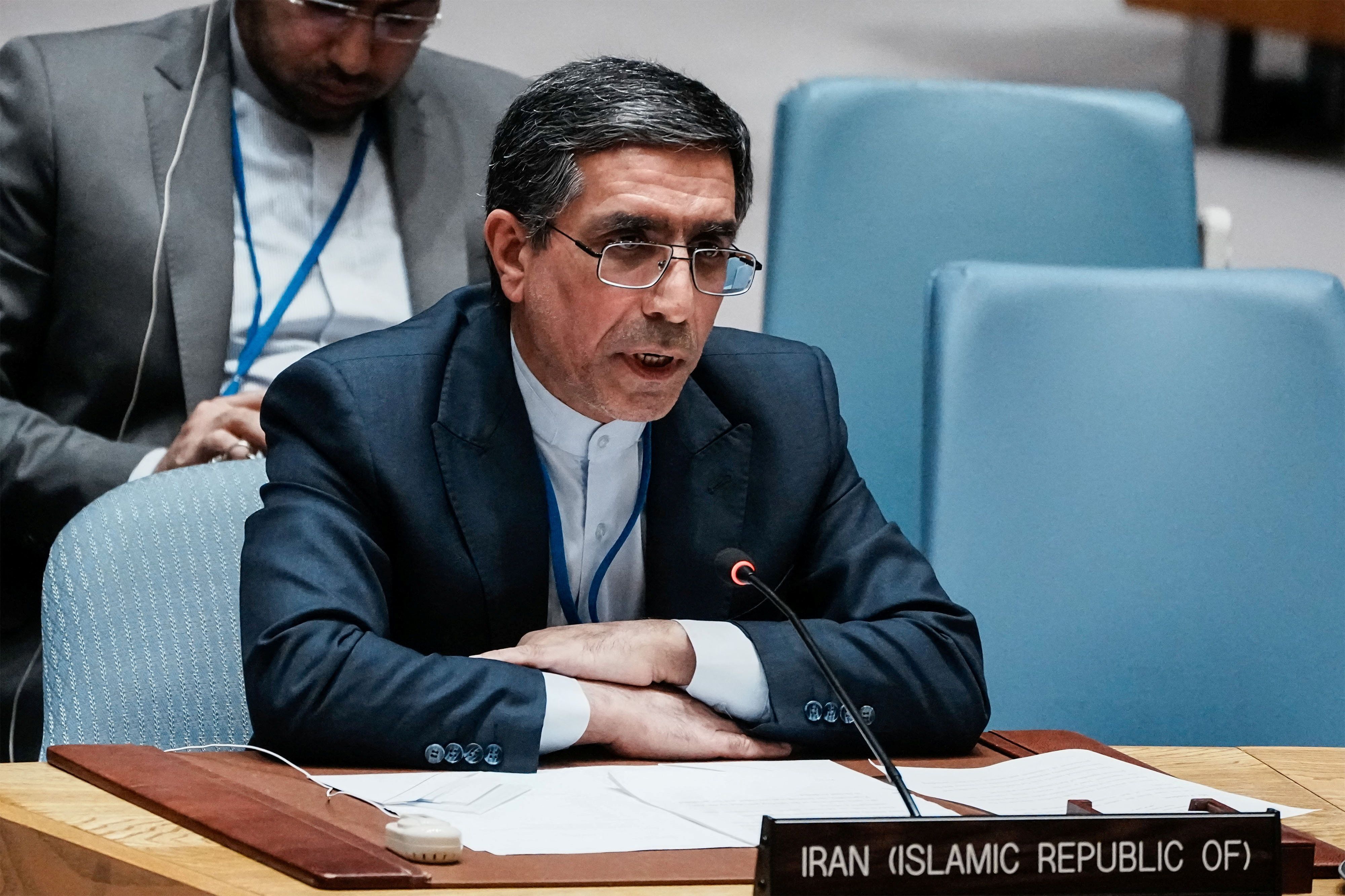نماینده ایران: تجاوز نظامی آمریکا و رژیم صهیونیستی سیاسی‌کاری شورای امنیت را آشکار کرده است

