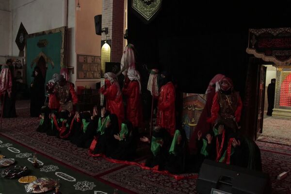 سفره حضرت رقیه (س) در آستان مقدس امامزاده غیاث الدین سید محمد (ع)