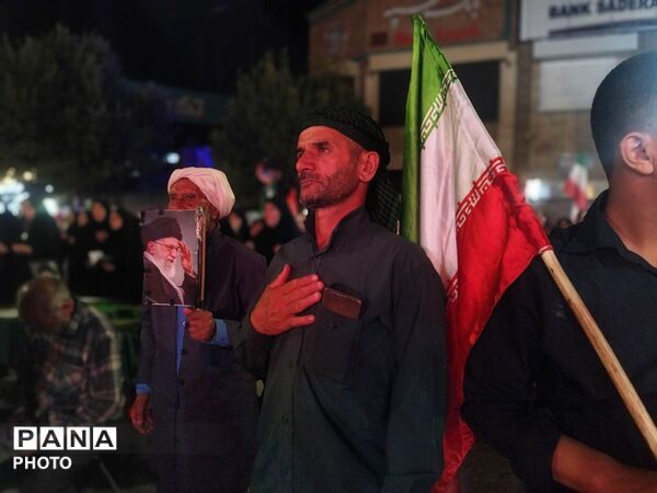 شکوه دلدادگی؛ موج جمعیت در اجتماع ۱۷۲ نیشابور