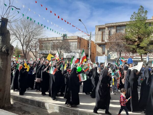 راهپیمایی پیروزی انقلاب اسلامی در کرمان