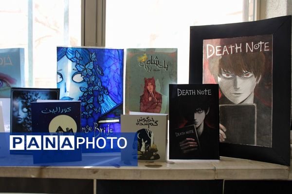 نمایشگاه آثار هنرجویان هنرستان فنی‌وحرفه‌ای دخترانه آفرینش پردیس