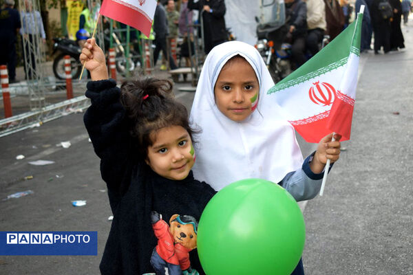 مراسم راهپیمایی ۱۳ آبان در تهران