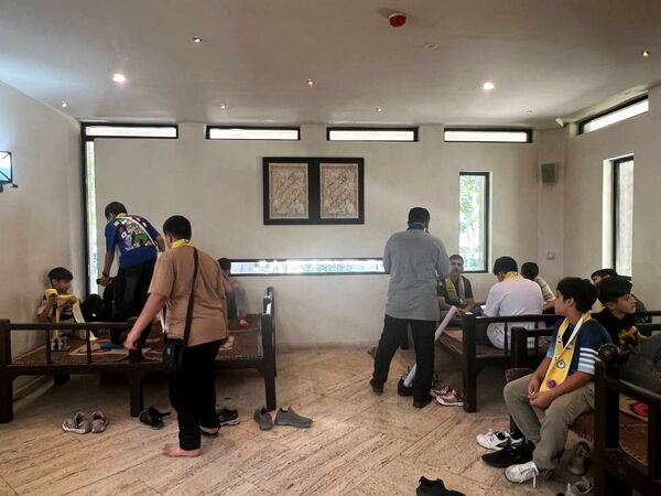اردوی تابستانی مشهد مقدس دبیرستان پیشتازان جم