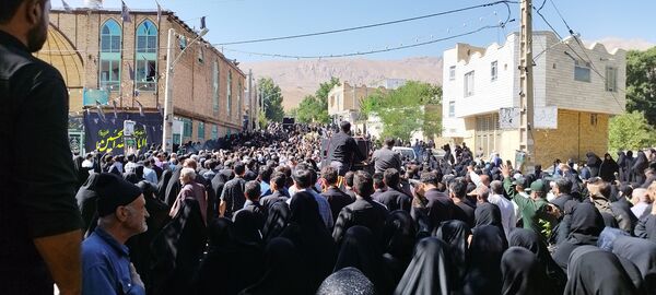 تشییع پیکر پاک و مطهر شهید مختار مرشدی در شهرستان فریدونشهر