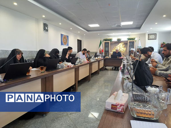 نشست خبری جانشین ستاد مردمی غدیر پردیسان قم با اصحاب رسانه 