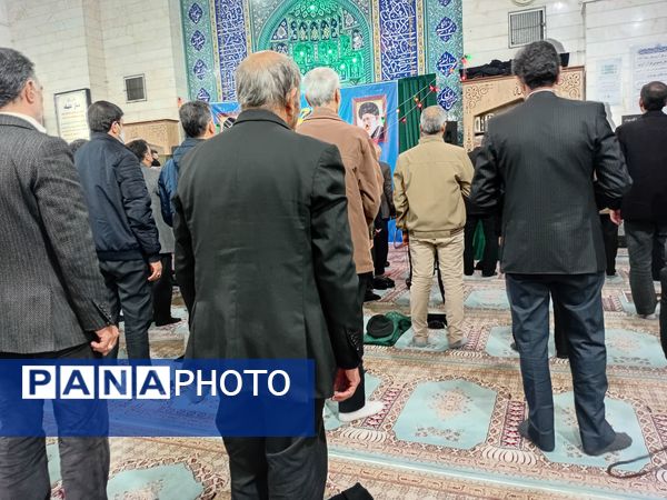 حماسه ۹ دی در مسجد حضرت قائم اسلامشهر 