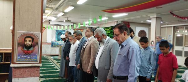 آیین غبارروبی نمازخانه های ناحیه چهار مشهد 