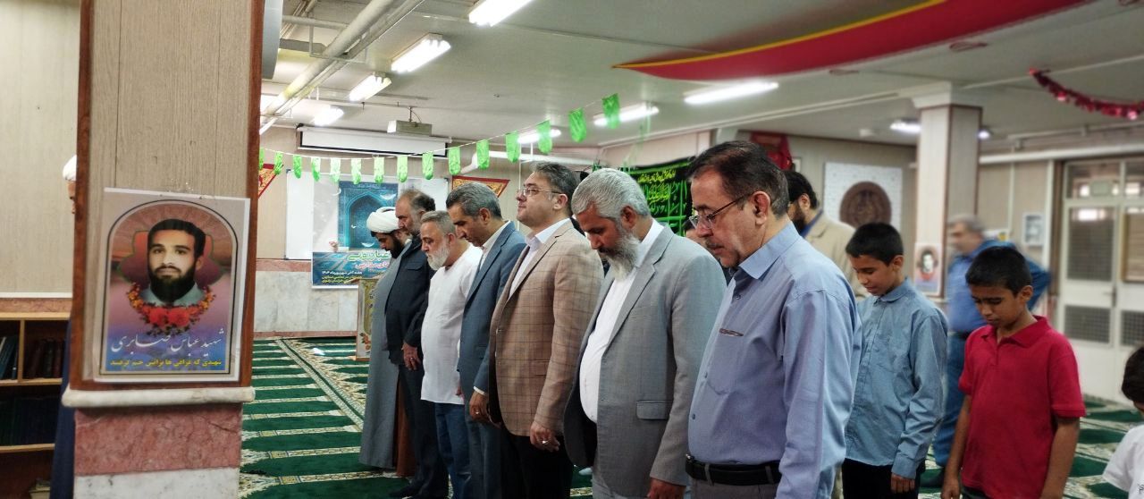 آیین غبارروبی نمازخانه های ناحیه چهار مشهد 