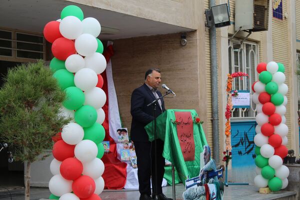 آیین نمادین نکوداشت هفته پدافند غیرعامل در نیشابور 