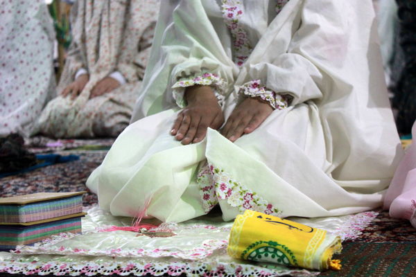 اعتکاف سازمان دانش آموزی دختران کرمان