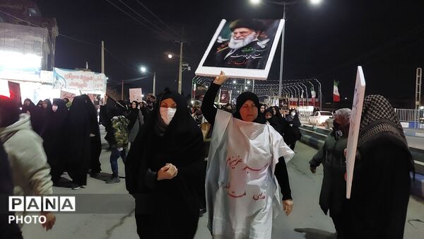 خروش انقلابی مردم ولایتمدار شیروان 