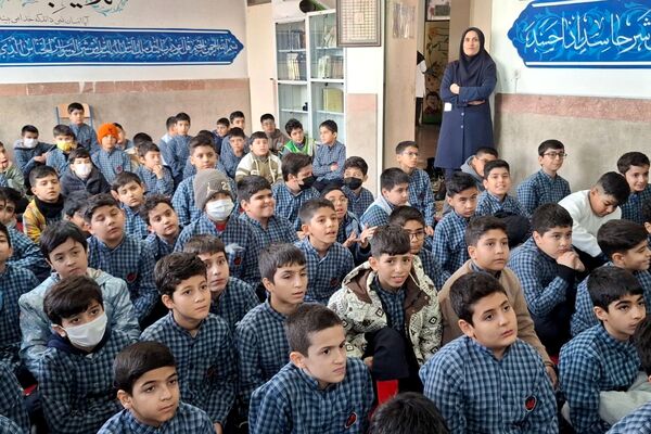 آموزش امروز، سفیران صرفه‌جویی فردا در دبستان ملاصدرا