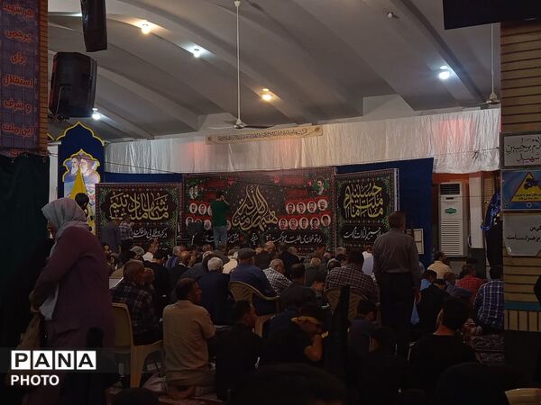 چهلمین روز از شهادت شهدای دادگستری شهرستان لارستان 