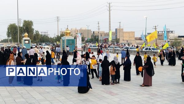 پیاده‌روی خانوادگی عید غدیر در پارسیان