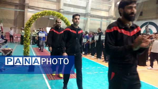 افتتاحیه مسابقات ورزشی فرهنگیان آموزش و پرورش استثنایی کشور در مشهد