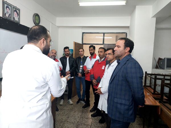 اردوی جهادی محبت در شهرک بهارستان