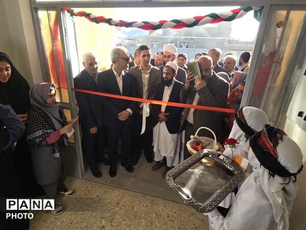 افتتاح دبستان شش کلاسه لاج شهرستان خواف 