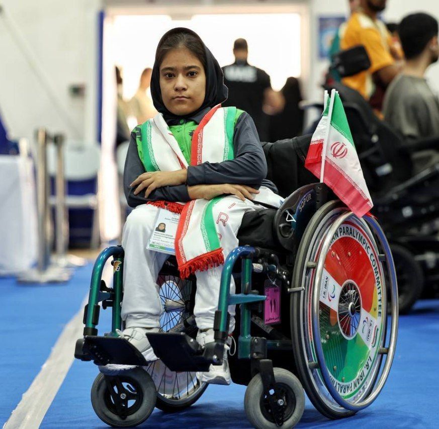 ثبت نخستین مدال بوچیا/ نازنین‌رقیه ملاعلی‌پور صاحب گردن‌آویز نقره شد