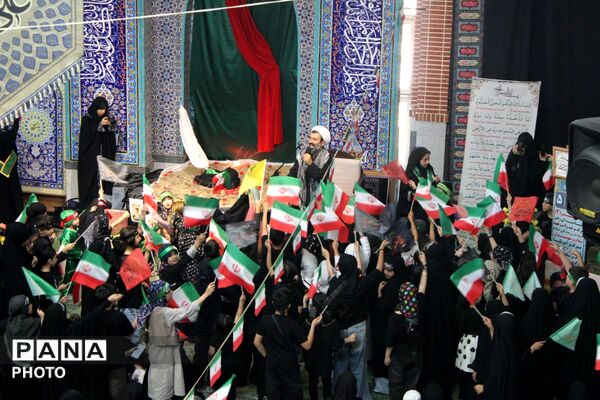 مراسم شیرخوارگان حسینی در منطقه پردیس