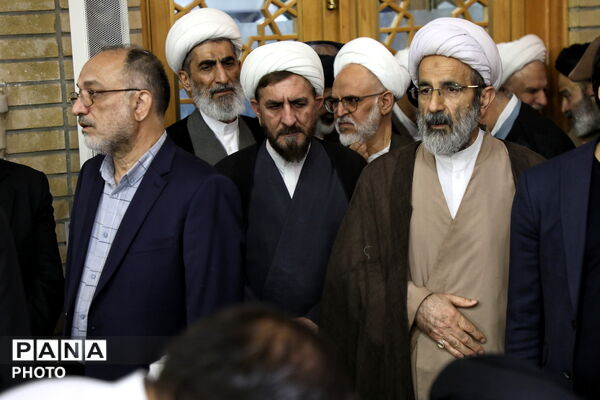 مراسم چهلمین روز شهادت «علی لاریجانی» در قم