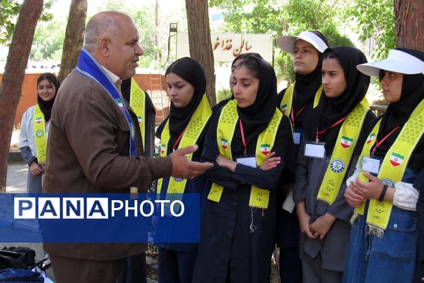 پایان پیش اردوی ملی پیشتازان دختر در کردستان