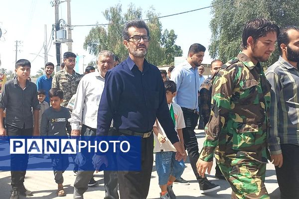 راهپیمایی روز قدس در سعدآباد