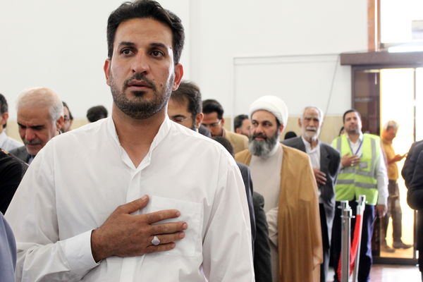 استقبال از خادمین رضوی در یزد