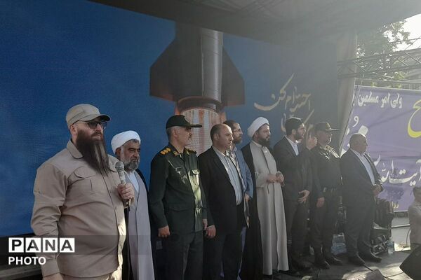 اجتماع سراسری «اقتدار ایران سرافراز» جان فدایان امام رضایی شهرستان ورامین