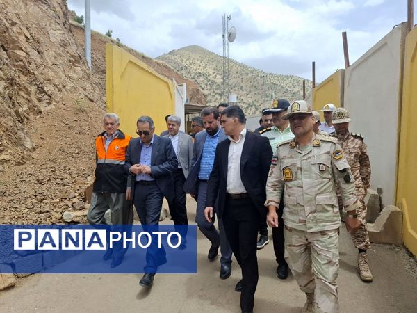 بازدید هیات همراه ریاست جمهوری از منطقه اورامانات