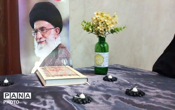 مراسم سوگواری قائد امت در مسجد امام هادی(ع) شهرک منظریه