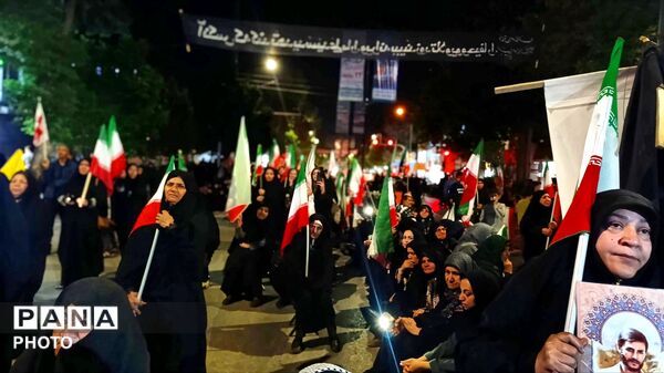 فریاد خونخواهی نیشابوری ها در پنجاه و نهمین شب از تجمعات مردمی