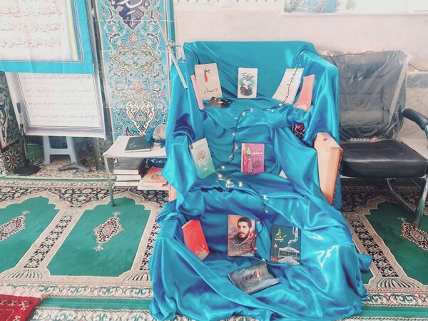 مراسم معنوی اعتکاف در مسجد صاحب الزمان جوادیه