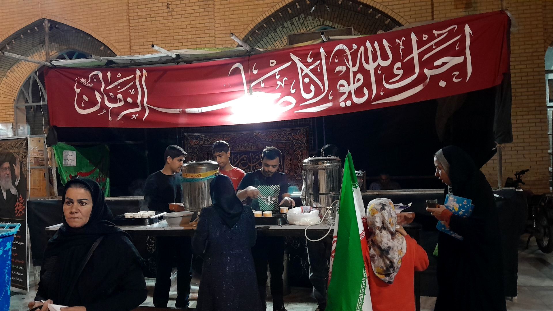 گذری بر چایخانه مسجد جامع نیشابور 