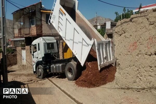 بهسازی و زیرسازی  کوچه‌های فرعی خیابان‌های شهر بار