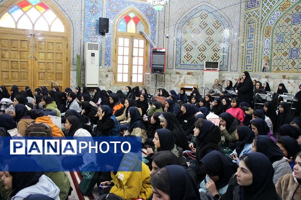 اعزام دانش‌آموزان ناحیه ۴ کرج به اردوی راهیان نور