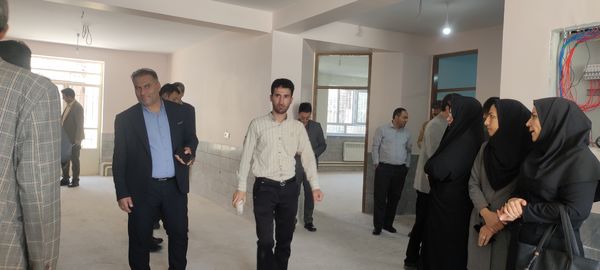 افتتاحیه مدرسه بازسازی شده ستارزاده شهرستان شیروان