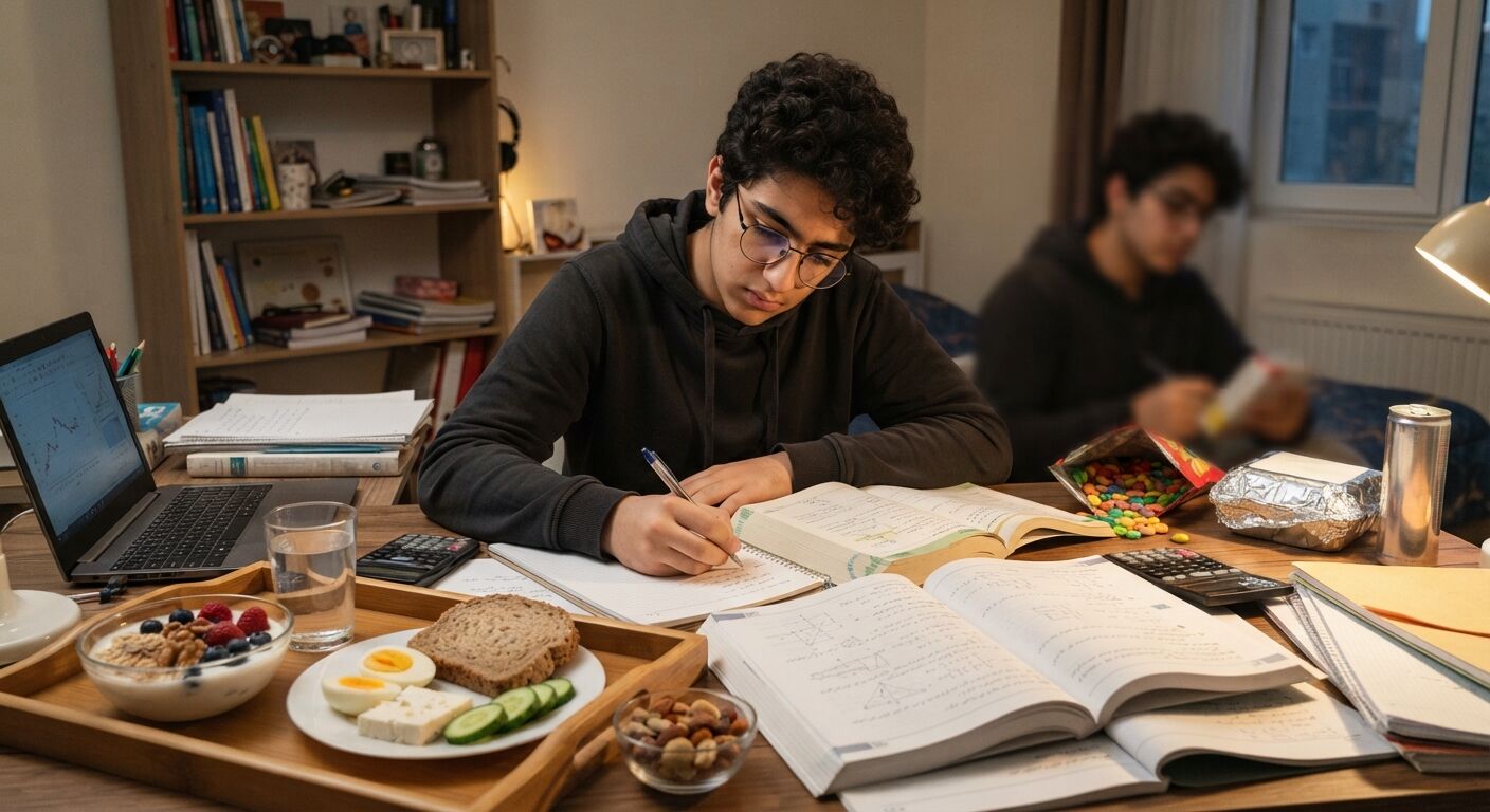 تغذیه مناسب در ایام امتحانات؛ راهکاری برای حفظ انرژی و افزایش تمرکز دانش‌آموزان