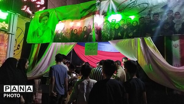 موکب ایران جان در بلوار فضل نیشابور 