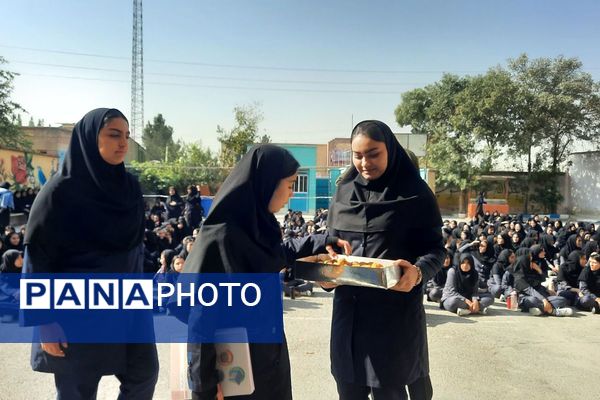 افتتاحیه طرح مصباح الهدی در هنرستان تاجیک بهارستان دو