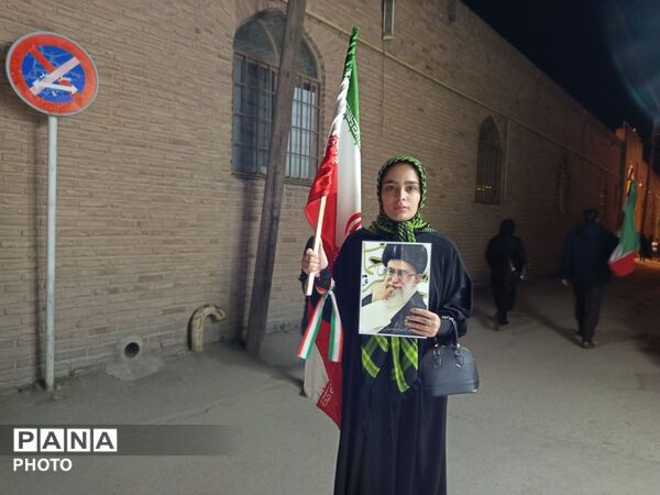 حال و هوای اندوه در حسینیه امام خمینی با حضور شهید رضا روزگرد 