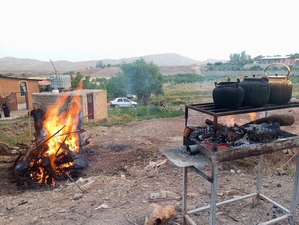 عزاداری دلسوختگان حسینی در روستای کرسگان