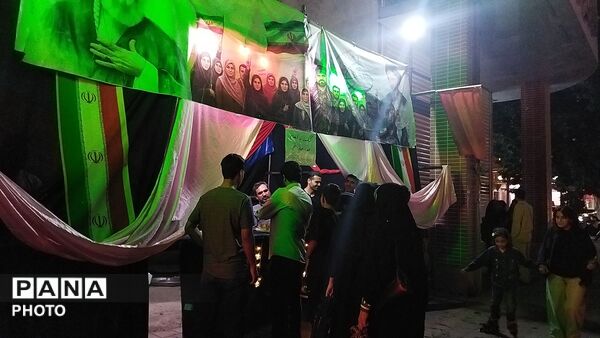 موکب ایران جان در بلوار فضل نیشابور 