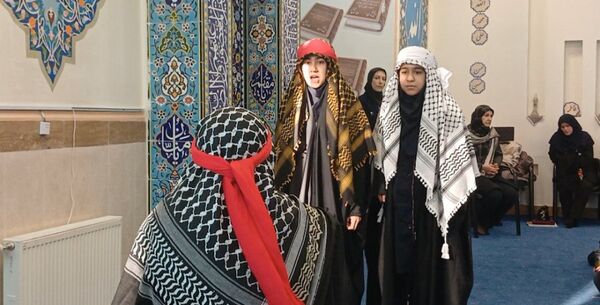 مراسم شهادت حضرت فاطمه زهرا(س) در دبیرستان شهید تیمسار فلاحی 