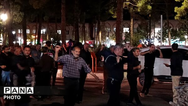 دسته های عزاداری در امام زاده سید مرتضی کاشمر