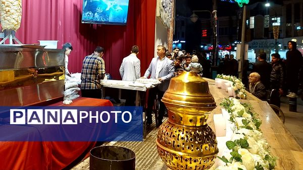 حال و هوای خیابان‌های مشهد در شب نیمه شعبان 